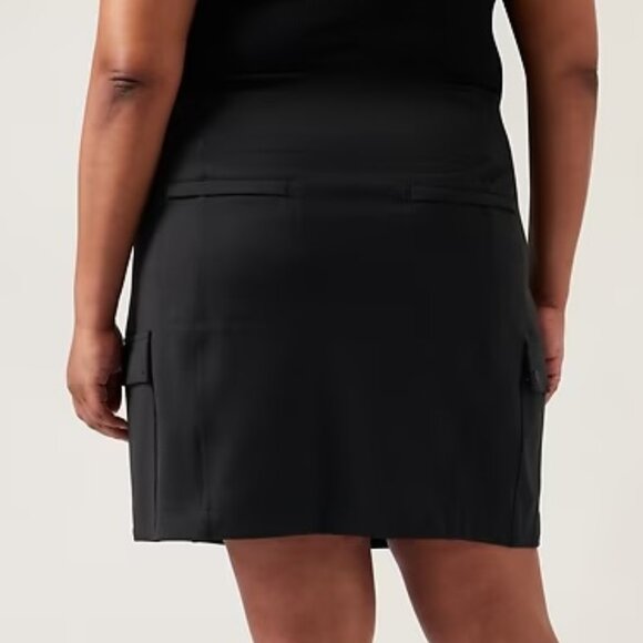 Athleta Delancey Black Cargo Skirt Size 1X - Picture 3 of 13